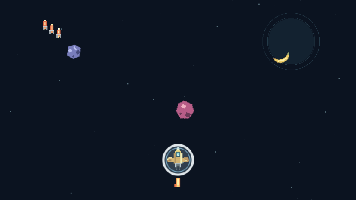 A shield ring holds while heat-seeking rockets climb.